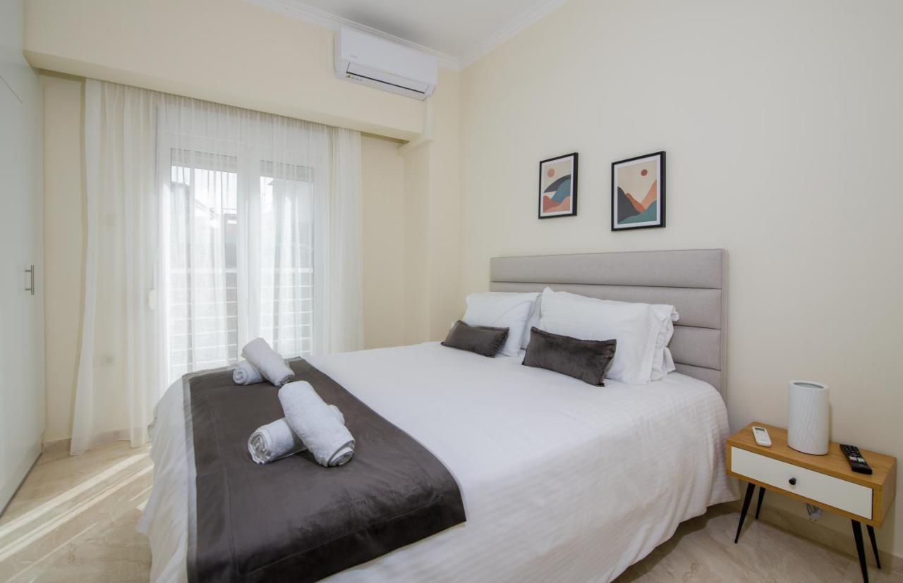 Center Manolia Dream 3 Bedroom Apartment 100M Away From The Beach Chania  Ngoại thất bức ảnh