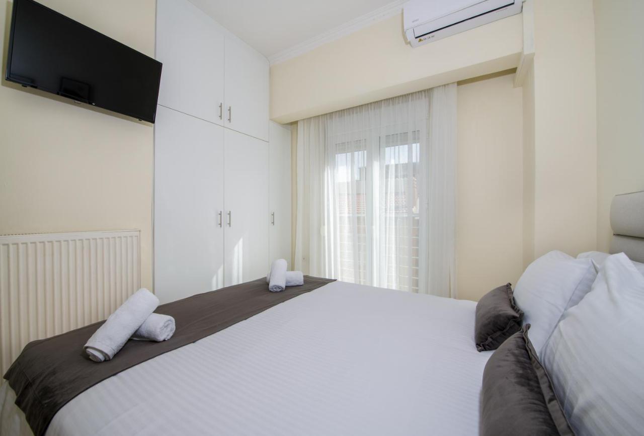 Center Manolia Dream 3 Bedroom Apartment 100M Away From The Beach Chania  Ngoại thất bức ảnh