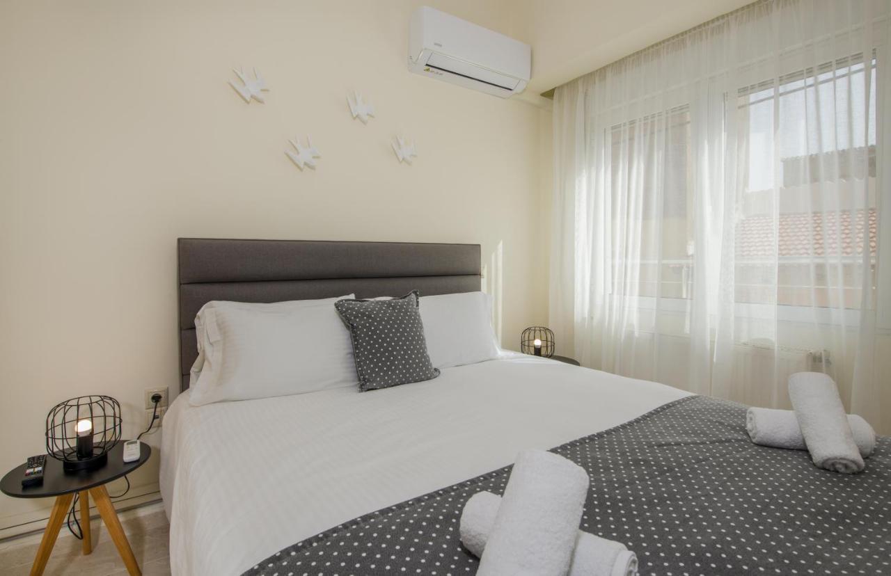 Center Manolia Dream 3 Bedroom Apartment 100M Away From The Beach Chania  Ngoại thất bức ảnh