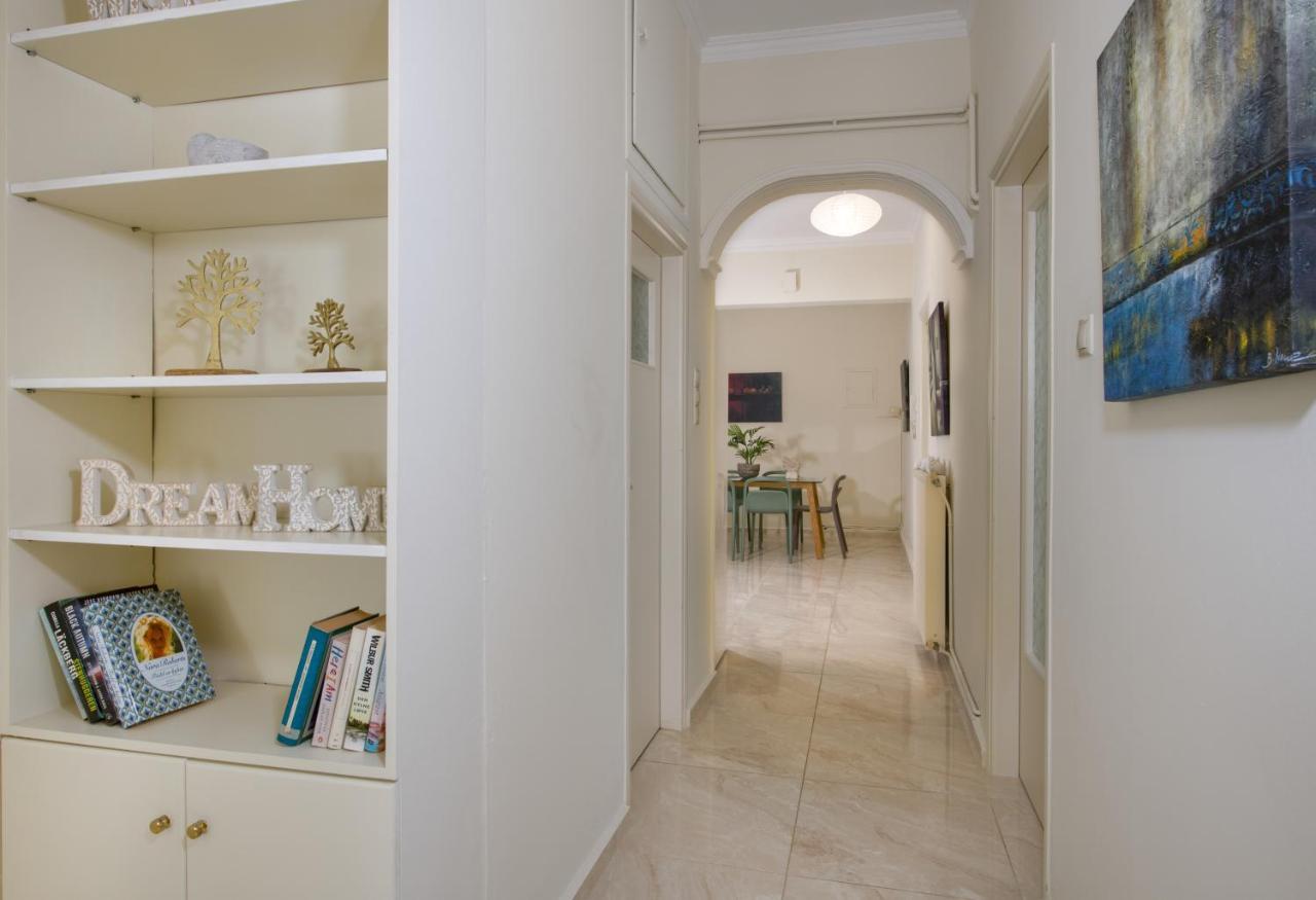 Center Manolia Dream 3 Bedroom Apartment 100M Away From The Beach Chania  Ngoại thất bức ảnh